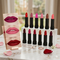 12 Pcs High Pigmented Matte Lipstick Set