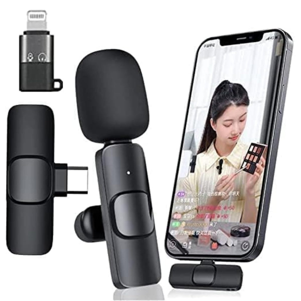K8 Collar Wireless Microphone Type C Supported
